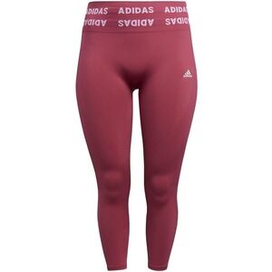 adidas Women's AEROKNIT 7/8 Tight Active Leggings Wild Pink 3X LARGE HH7308